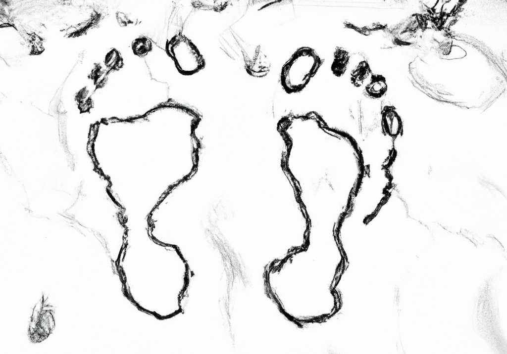 Bigfoot Tracks Found in Pennsylvania During December 2023