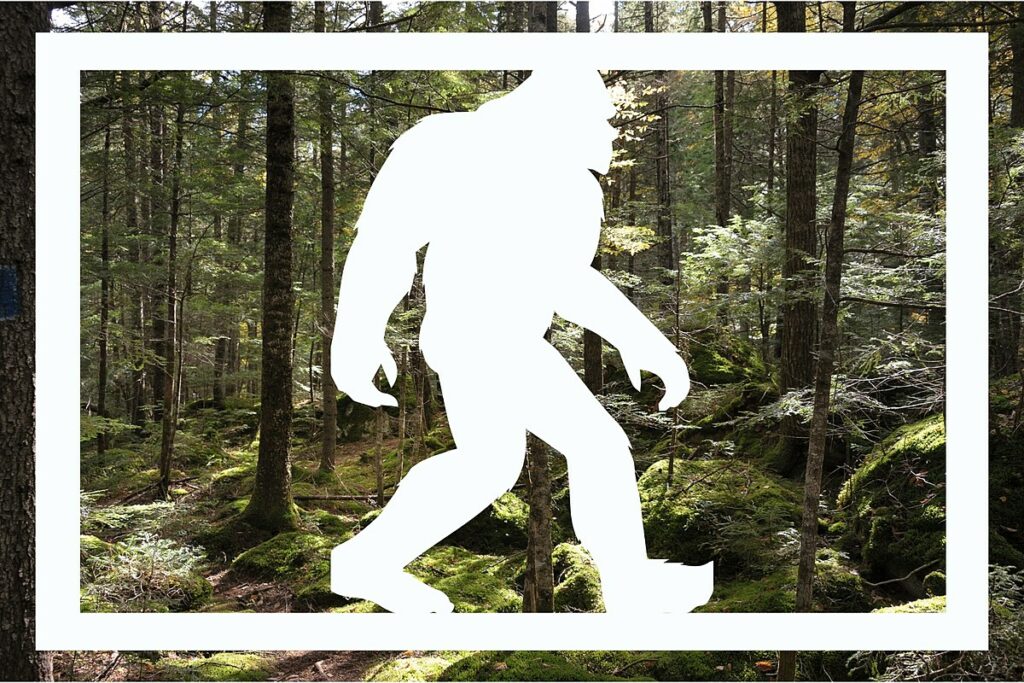 Is it Authentic or a Hoax? Picture Purportedly Depicts Bigfoot in Maine - Q97.9