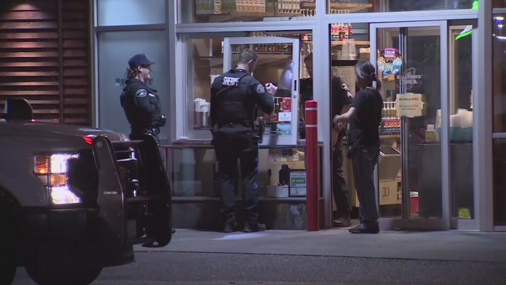 Overnight, there were attempted armed robberies at several locations of Bigfoot Java.