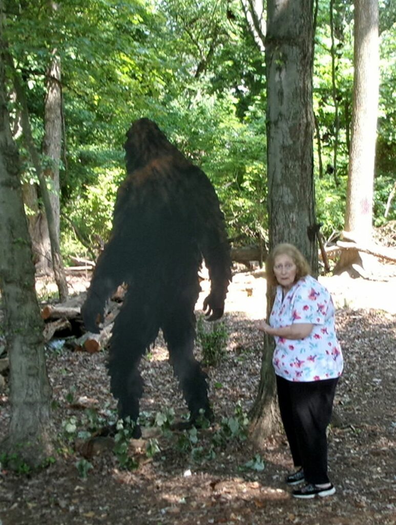 Local Richmond Resident Creates Realistic Bigfoot Sculpture in Backyard