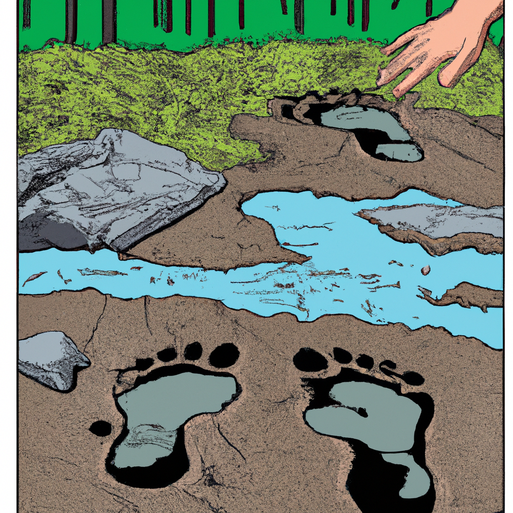 Possible Sasquatch Track Found After Something Ran Off - Shocking Encounter on Sasquatch Chronicles